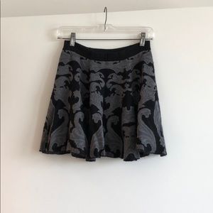 Torn by Ronny Kobo patterned, knit skirt